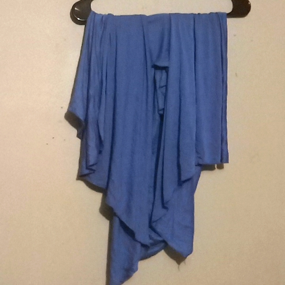 Long blue wrap/scarve
